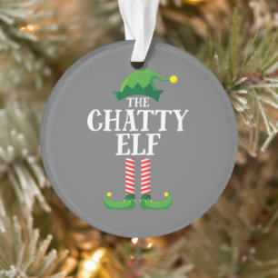Chatty Elf Matching Family Group Noël