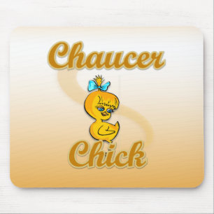 Chaucer Chick Mousepad