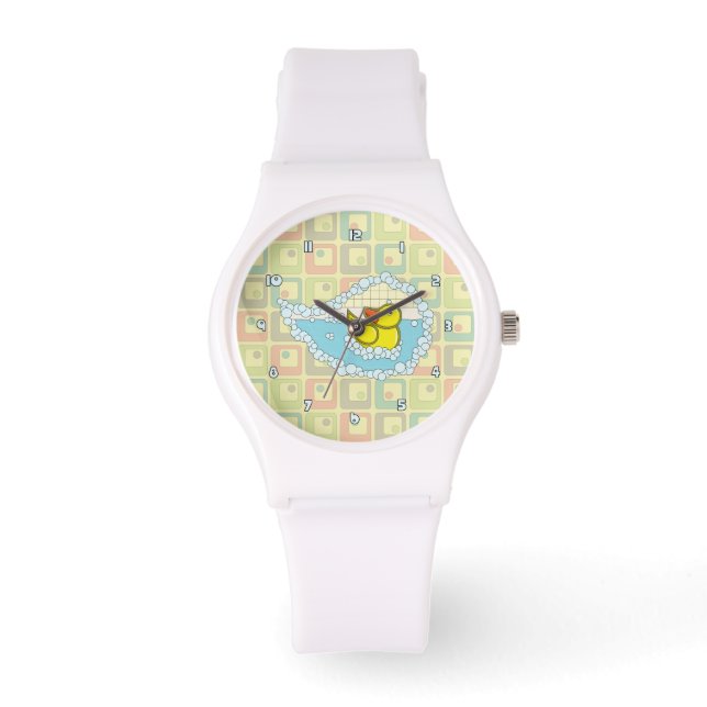Chaucer der Gummiherde-Uhr Armbanduhr (Vorderseite)