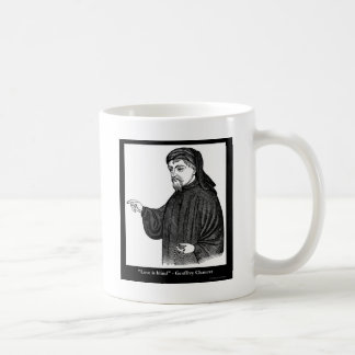 Chaucer Liebe ist Blindes Zitat T-Shirts Geschenke Kaffeetasse
