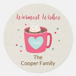 Chaud cacao Chauds Chauds Sticker Wives