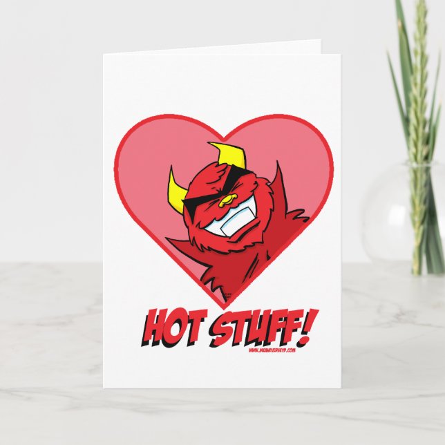Chaud ! Carte de jour Valentines (Devant)