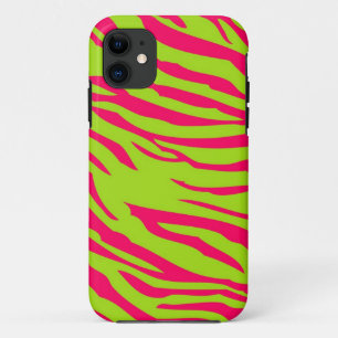 Chaud rose Lime Zebra Mate ID™ iPhone 5 Coque