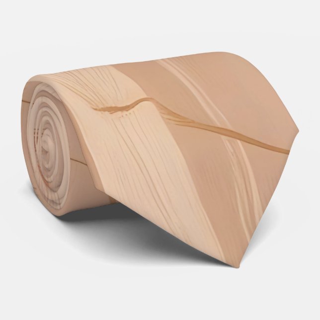 Chaud Tone Abstrait Boho Cravate pour Hommes & Fem (Roulé)