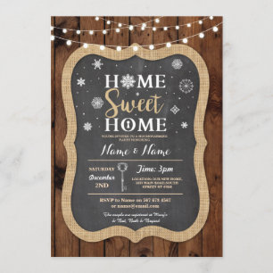 Chauffage domestique Sweet Home Noël Invitation d'