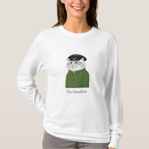 CHAUFFEUR CAT Women's Basic Long Sleeve T - Shirt