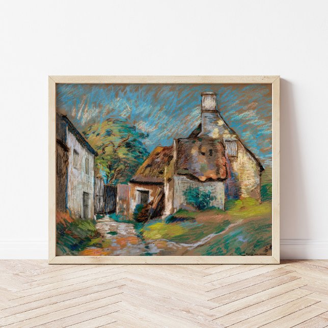 Chaumières | Armand Guillaumin Poster (Von Creator hochgeladen)