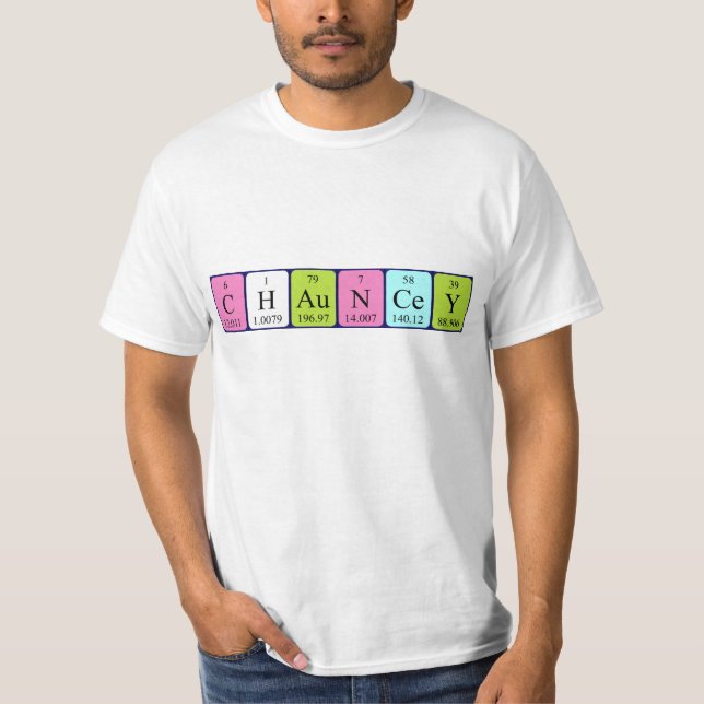 Chauncey Periodenname Shirt (Vorderseite)