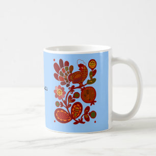 Chaunticleer rote Hahn-Tasse Kaffeetasse