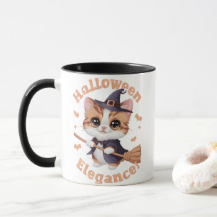 Chausie Cats verzauberter Halloween-Look Tasse