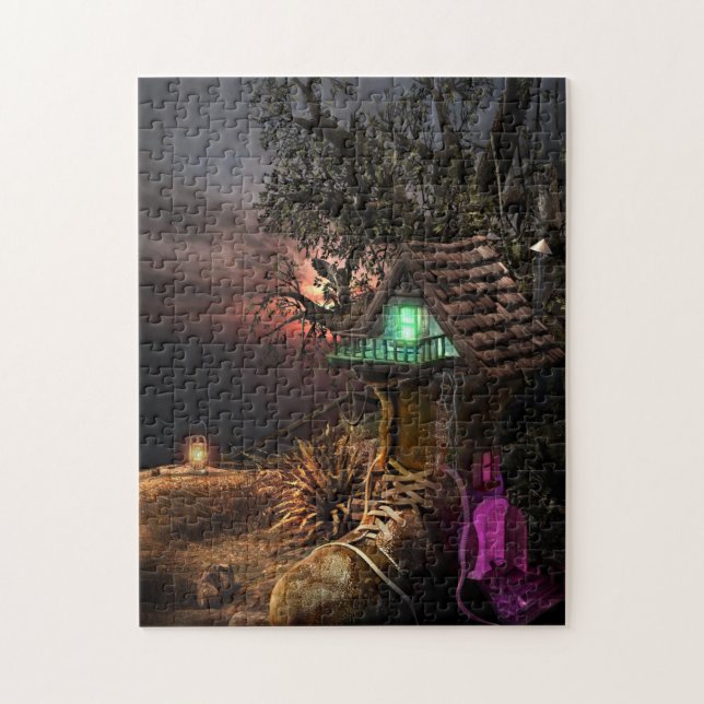 CHAUSSÉE MAISON IMAGINAIRE JIGSAW PUZZLE (Vertical)