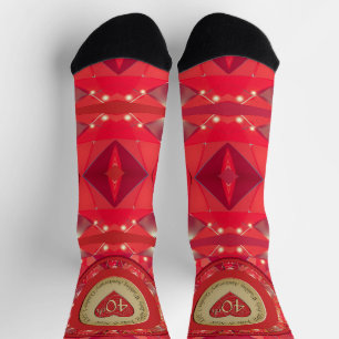 Chaussette 40e anniversaire Rubis 