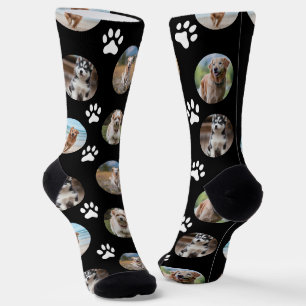 Chaussette 5 Animaux de compagnie photo Collage Modèle Faites