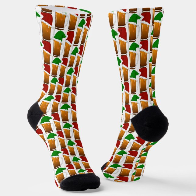Chaussette À la bière Noël Joyeux (Angulaire)