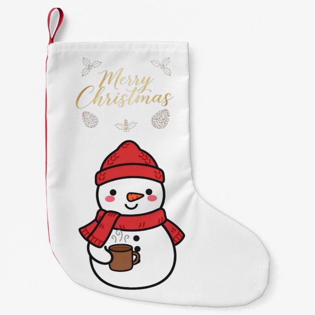 chaussette à thème de Noël (Devant)