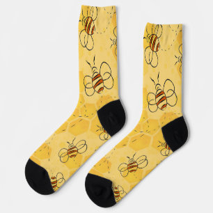 Chaussette Abeille Bourdonnante Abeilles à Miel Mignonnes