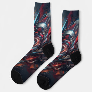 Chaussette Abstrait