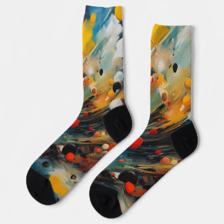 Chaussette Abstrait n° 1