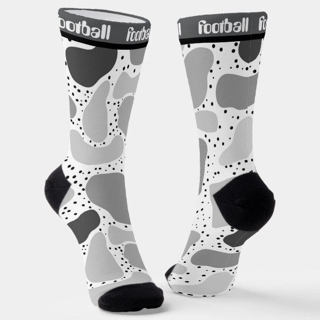 Chaussette Abstrait plaisir moderne mignon enfants formes été (Angulaire)