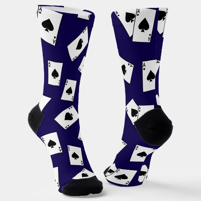 Chaussette Ace of Spades Gambler (Angulaire)