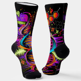 Chaussette ADN de musique
