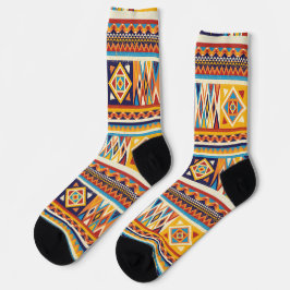 Chaussette Africa United Afro African Wax Print Afri Chausset