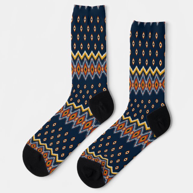 Chaussette African Wax Print Africa (Gauche)