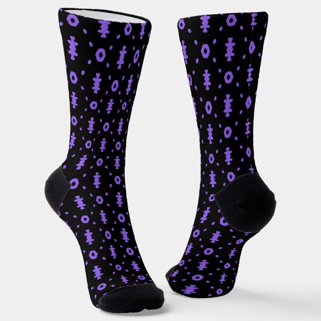 Chaussette Afro Pop Modern Mudcloth Socks (Angulaire)