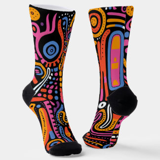 Chaussette Afro-Pop' – Vibrant ambiance