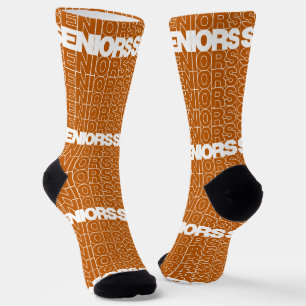 Chaussette Aînés orange brûlés Aînés Chaussettes Aînés