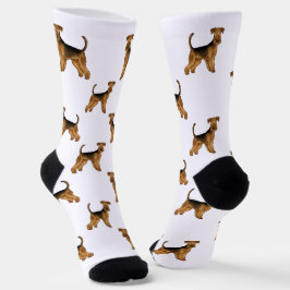 Chaussette Airedale Terrier Cute Bingley Terrier Chien Motif