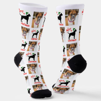 Chaussette Ajouter Boxer Fun Christmas Chien