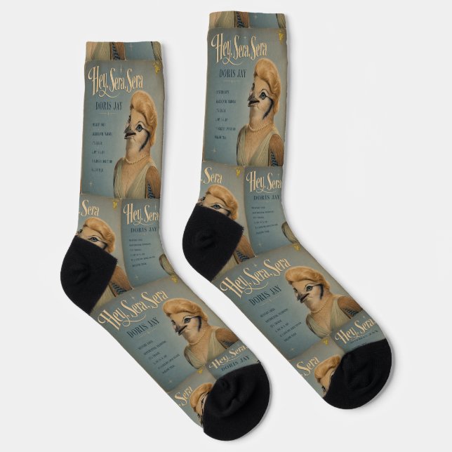 Chaussette Album Doris Jay : une parodie (Droite)