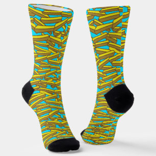 Chaussette Alimentation frite à la française