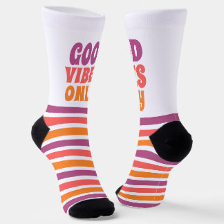 Chaussette Ambiance Positive Fête Colorée