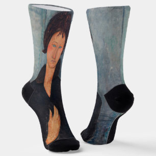 Chaussette Amedeo Modigliani - Femme aux yeux bleus