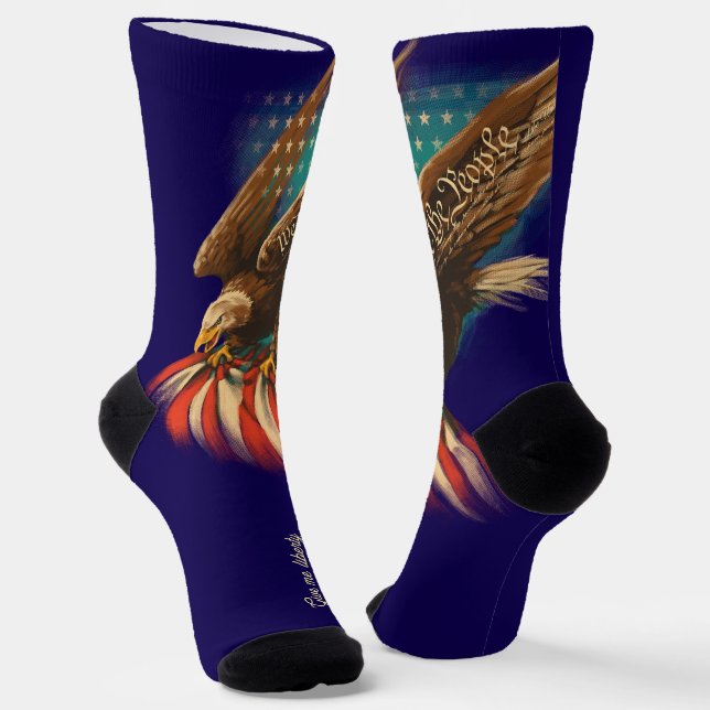 Chaussette Américaine vintage (Angulaire)
