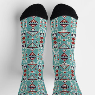 Chaussette Amérindiens Navajo Motif