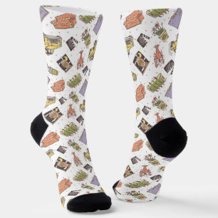 Chaussette AMIS™   Motif d'icône Poka Dot