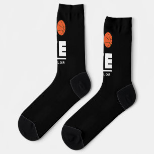 Chaussette Amour Et Vie Basketball Sport Ventilateur Personna