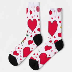 Chaussette Amour & Romance – Édition spéciale de la Saint-Val
