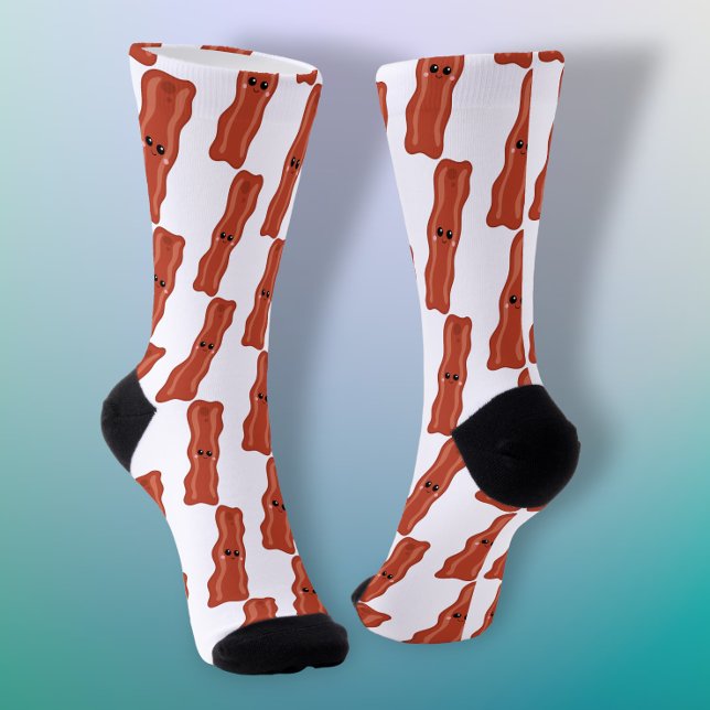 Chaussette Amoureux de Bacon Amusement (Créateur téléchargé)