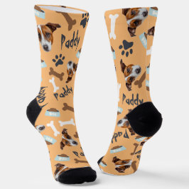 Chaussette Amusant et drôle Mon Chien visage sur les chausset
