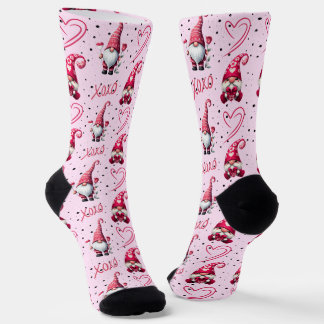 Chaussette Amusant Valentine Gnome