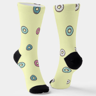 Chaussette Amusants beignets colorés
