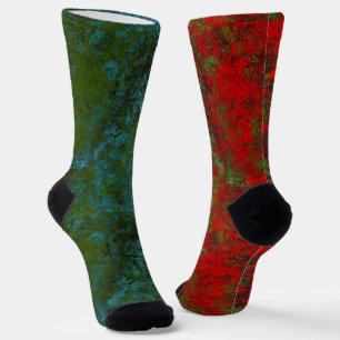 Chaussette Amusants Étrange Mais Match Chaussettes Rouille Ar