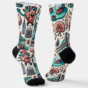 Chaussette Anatomie de New York