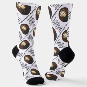Chaussette Andrew Jackson La Sagesse Contrevient L'Égalité Fi