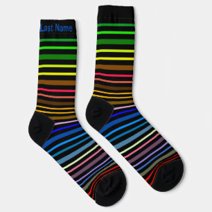 Chaussette Arc en ciel - Personnalisable