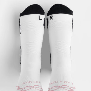Chaussette Arcs roses modernes Rétro Nouvelle maman Bébé fill